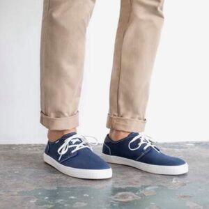 TOMS Men’s Carlo sneaker in Navy - Size 13